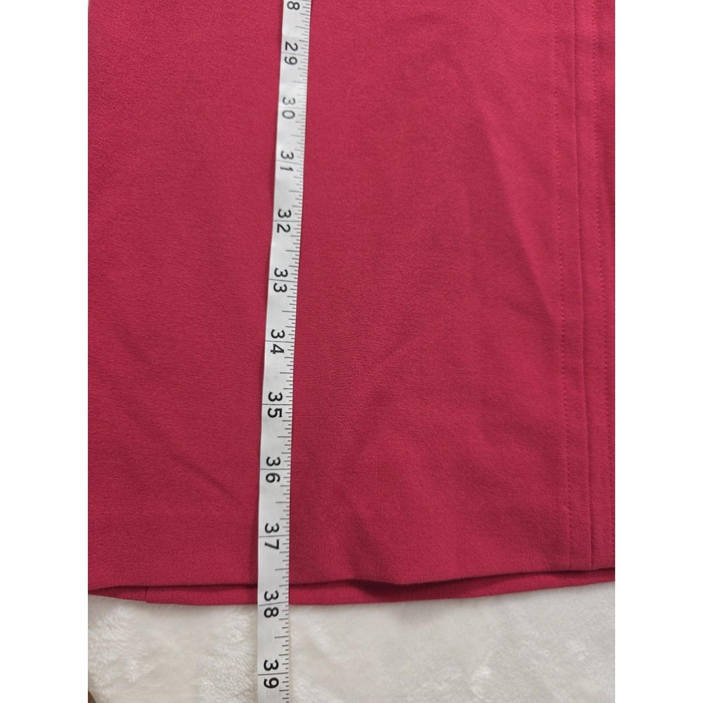 NWT Vince Camuto Rose Red Sheath Dress Size 10 Lined Career MSRP $128 - Picture 6 of 12